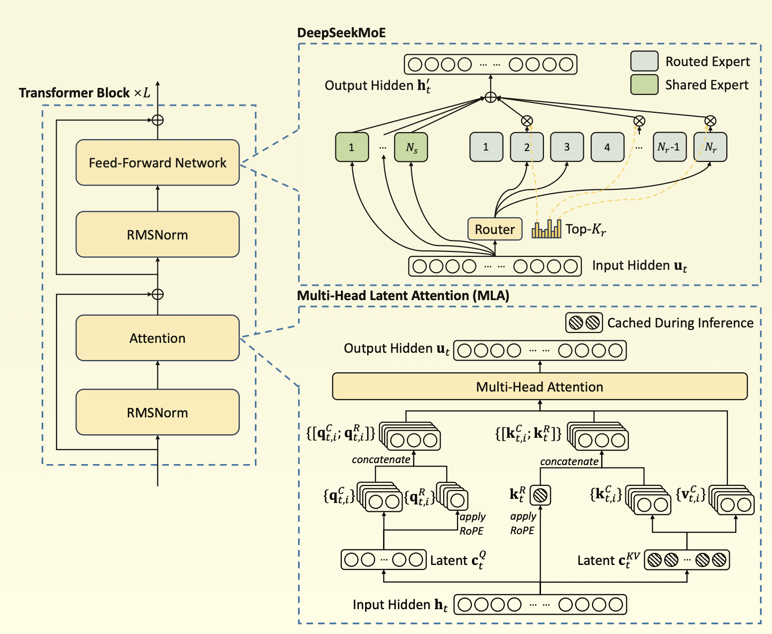 DS-MoE Architecture